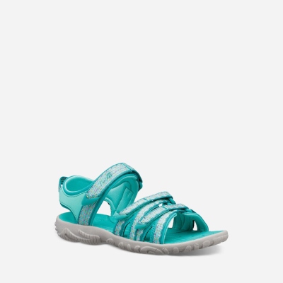 Dětské Slip On Teva Tirra Metal Tyrkysové Blankyt - CZ143489